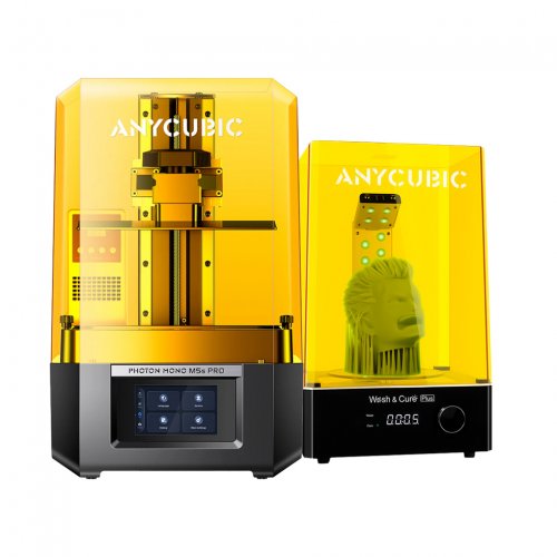 Combo Impressora 3D Anycubic Photon Mono M5s Pro + Máquina de Lavar e Curar Plus